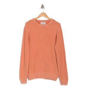 NWT Coastaoro Tretorn Crewneck Sweater in Burnt Orange sz L